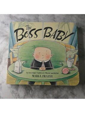 The Boss Baby Board Book by Marla Frazee Classic Little Simon Baby Toddler Book